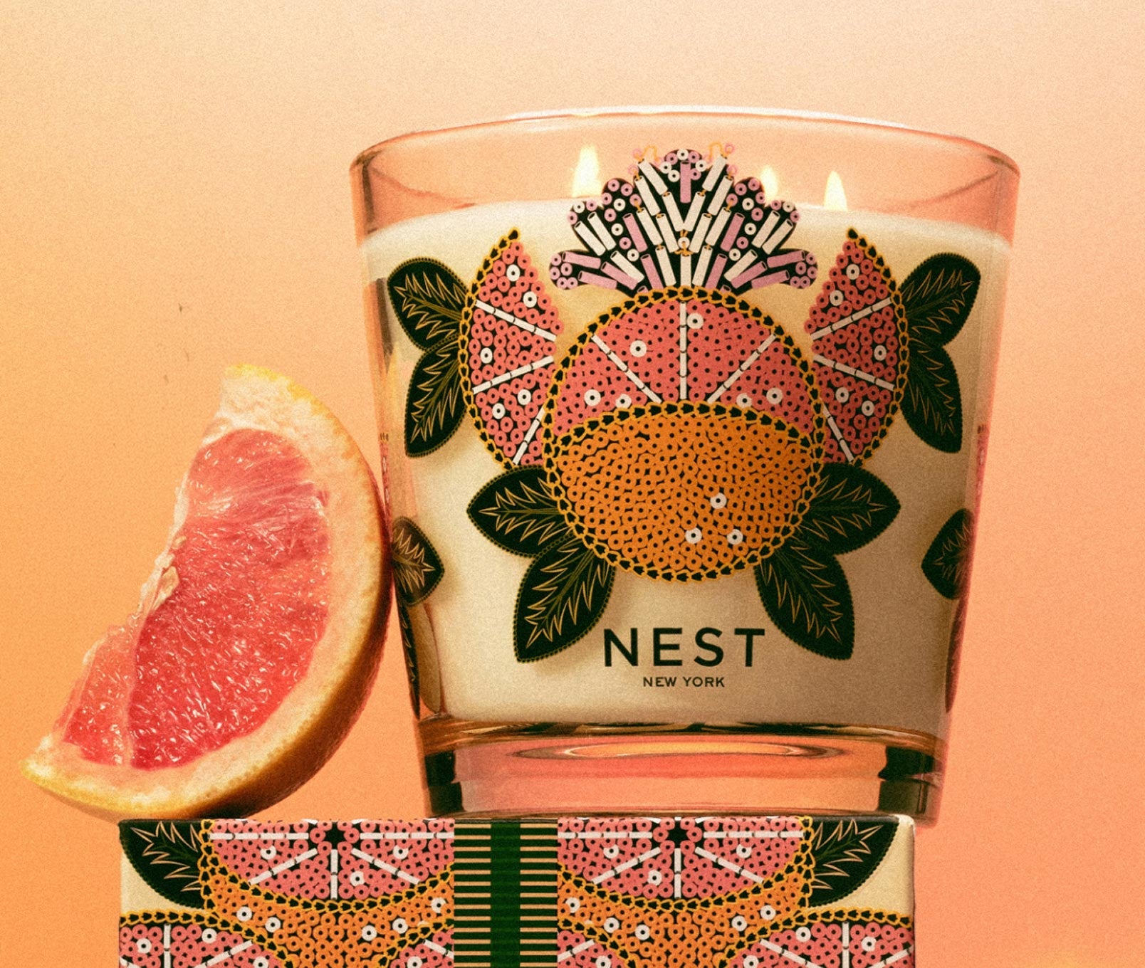 Grapefruit Decorative Luxury Candle
