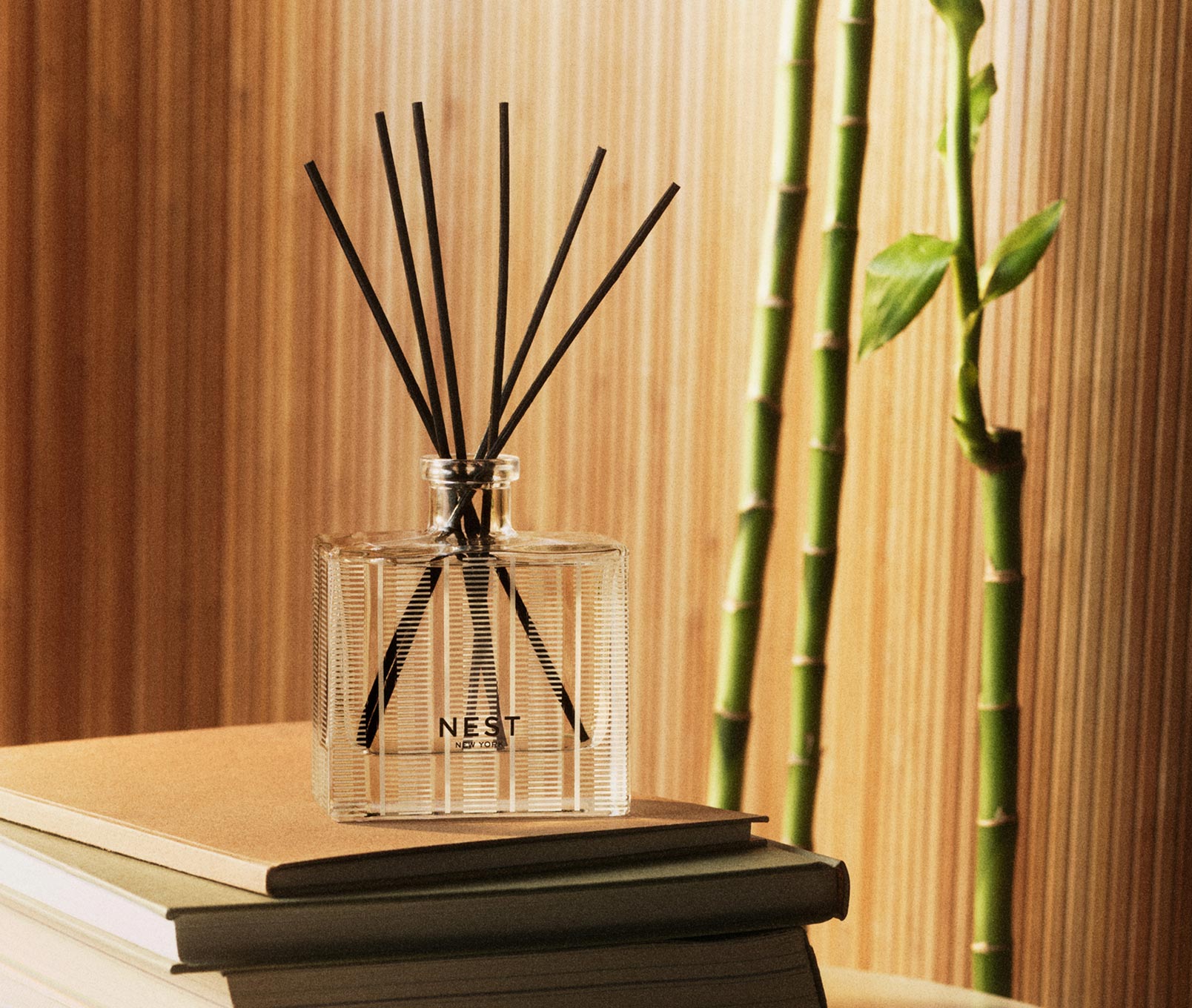 Bamboo Reed Diffuser & Liquid Refill Set