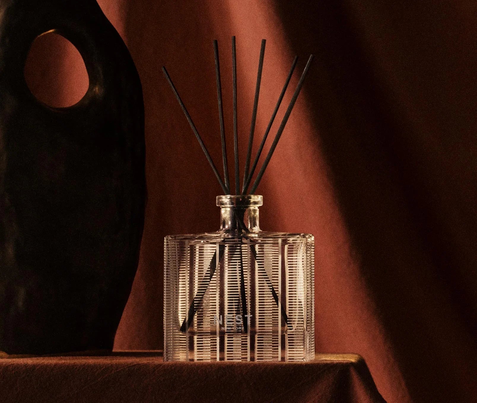 Moroccan Amber Reed Diffuser & Liquid Refill Set